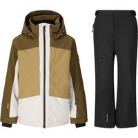 Whistler Kingland/Rossburg Skiset, Junior, dunkeloliv/schwarz