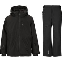 Whistler Drizzle/Rossburg rain suit, junior, black