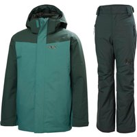 Helly Hansen Orionpeak Skiset, Kinder, grün