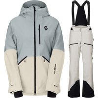 Scott Vertic GTX 2L PL Skiset, Damen, blau/beige