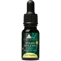 Biotikon 10% Rabatt auf vegane Vitamin D3 K2 MK7 Tropfen für Kinder 10 ml