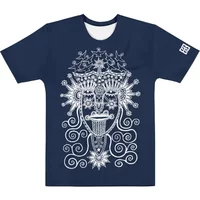 Tee "Abbamama" navy