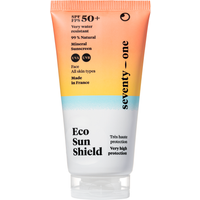 Crème solaire minérale visage invisible Eco Sun Shield SPF50+ - Seventy One Percent