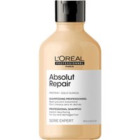 Shampoing réparateur pour cheveux abîmés Absolut Repair rechargeable - 300mL - L'Oréal Professionnel
