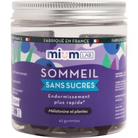 Compléments alimentaires gummies Sommeil sans sucres - Cure 3 semaines - Mium Lab ex Les Miraculeux