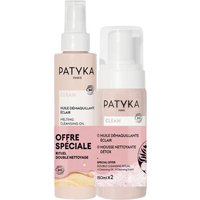 Duo double nettoyage pour visage Clean - Patyka