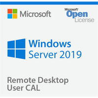 Microsoft Windows Remote Desktop Services 2019, User CAL, RDS CAL, Client Access License 10 CALs
