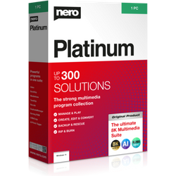 Nero Platinum Unlimited | Editing Video | Backup | Gestione E Riproduzione Di Contenuti Multimediali | Foto | Musica | Windows 11/10/8/7