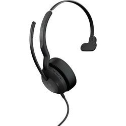 Jabra Evolve2 50 – USB-A/USB-C – Mono Auricolare Con Filo Certificato Per Microsoft Teams