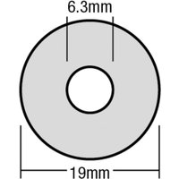 ForgeFix TechFast Bonded EPDM Washer 6.3 x 16mm Box 100 TFW1663