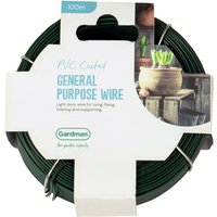 Gardman PVC Coated Wire 1.2mm x 100m 14010