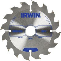 Irwin IRWIN® Construction Circular Saw Blade 125 x 20mm x 16T ATB 1897086