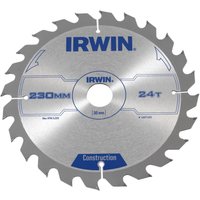 Irwin IRWIN® Construction Circular Saw Blade 230 x 30mm x 24T ATB 1897205