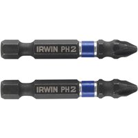 Irwin IRWIN® Impact Screwdriver Bits Phillips PH2 50mm (Pack 2) 1923322