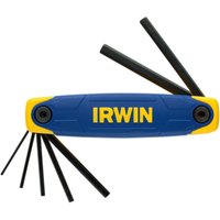 Irwin IRWIN® Metric Folding Hex Key Set, 7 Piece T10765