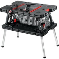 Keter Folding Work Table with Clamps 237005