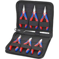 Knipex 00 20 16 Electronic Plier Set, 6 Piece 00 20 16