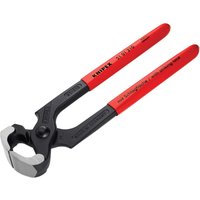 Knipex Hammerhead Style Carpenter's Pincers Plastic Coated Grip 210mm 51 01 210 SB