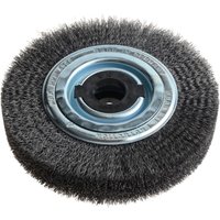 Lessmann Wheel Brush D200mm x W35-40 x 80 Bore Steel Wire 0.30 + Adaptors Set 4 +1 366.162