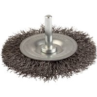 Lessmann DIY Wheel Brush 100 x 10mm, 0.35 Steel Wire 410.153.07