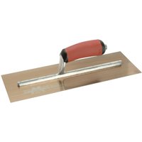 Marshalltown MXS73GSD Gold Finishing Trowel DuraSoft® Handle 14 x 4.3/4in MXS73GSD