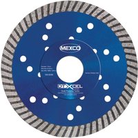 MEXCO XCEL Grade Dual Purpose Turbo Diamond Blade 115 x 22mm DTXCEL11522