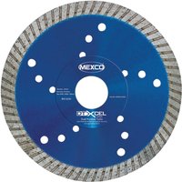 MEXCO XCEL Grade Dual Purpose Turbo Diamond Blade 125 x 22mm DTXCEL12522