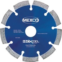 MEXCO XCEL Grade Hard Materials Diamond Blade 125 x 22mm HMXCEL12522