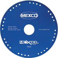 MEXCO XCEL Grade Metal Cut Diamond Blade 125 x 22mm MEXCEL12522