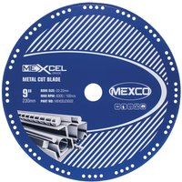 MEXCO XCEL Grade Metal Cut Diamond Blade 230 x 22mm MEXCEL23022