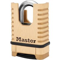 Master Lock Excell™ Closed Shackle Brass Combination 58mm Padlock M1177EURDCC