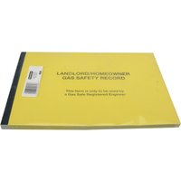 Monument 532P Gas Safe® Landlords Gas Safety Record Pad of 50 532P