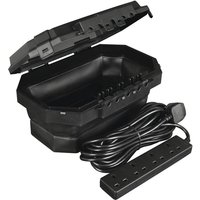 Masterplug Collapsible Electrical Connection Box + Extension Lead 240V 4-Gang 13A 8m WBCBBFG8B-MP