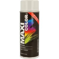 MAXICOLOR Spray Paint Gloss Light Grey 400ml MX7035 MX7035