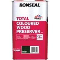 Ronseal Trade Total Wood Preserver Green 5 litre 38591