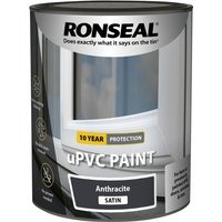 Ronseal uPVC Paint Anthracite Satin 750ml 39391