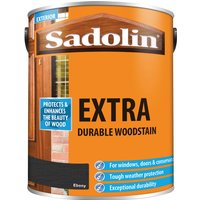 Sadolin Extra Durable Woodstain Ebony 5 litre 5012999