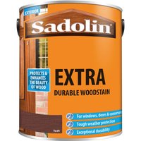 Sadolin Extra Durable Woodstain Teak 5 litre 5028536
