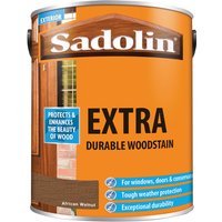 Sadolin Extra Durable Woodstain African Walnut 5 litre 5028557