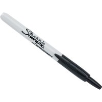 Sharpie® Retractable Fine Permanent Marker Black 1985871