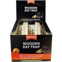 Rentokil Wooden Rat Trap PWL02 PWL02