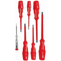 Rothenberger Electricians VDE 7 Piece Screwdriver Set - 323126
