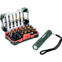 Metabo BIT BOX SP 29 Piece Screwdriver Bit Set with Mini Flash Light 626721000