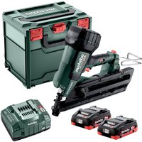 Metabo NFR 18 LTX 90 BL 18V Brushless First Fix Framing Nailer with 2 x 4.0Ah Battery, Charger in Metabox 612090800