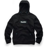 Makita MK104M Polar Fleece Origin Hoodie Black - Size XL MK104M