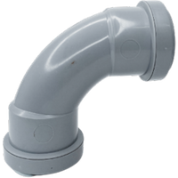 Davant Push Fit Swept Bend 91.25° Grey EP09G