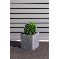 Strata Banbury Ash Square Planter GN670-ASH