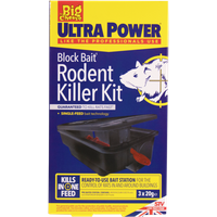 The Big Cheese Ultra Power Block Bait Rodent Killer Kit STV566