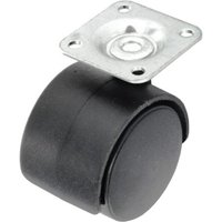 Smiths Ironmongery Twin Wheel Castor Socket Fix B5325