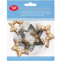 Tala Plain Star Cutters (Set of 3) 10A 09519